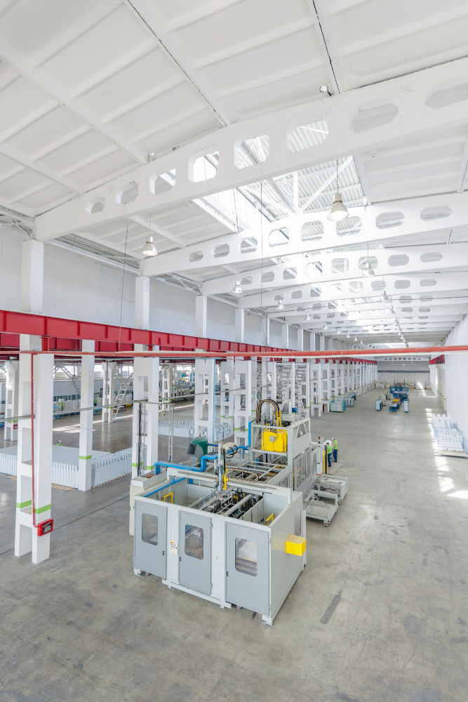 Industriereinigung einer Produktionshalle in Berlin
